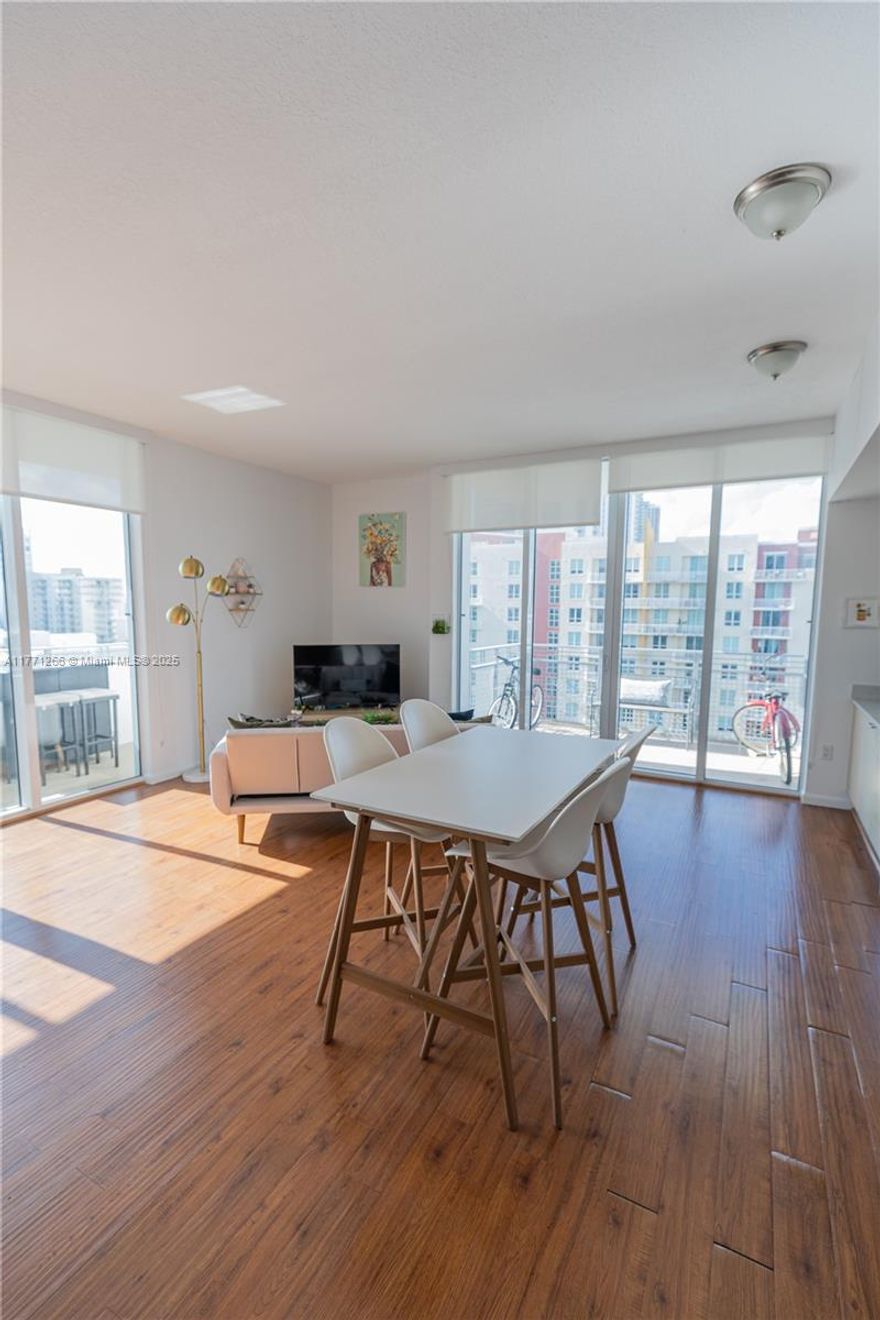 Stunning 2BD/2BA Condo in Prime Edgewater Location – City 24 Condo
Live in the heart of Miami, a boutique 15-story condo offering modern living just minutes from Wynwood, Design District, Brickell, and South Beach. This bright and spacious 2-bedroom, 2-bath unit features 10-foot ceilings, two balconies, and a desirable split floor plan.  Enjoy a gourmet kitchen with European-style cabinetry, quartz countertops, and stainless steel appliances. The Master includes a walk-in closet and views of Midtown with a partial bay view.
Building amenities include: 24-hour concierge & security, Fitness center & yoga room, Resort-style pool overlooking Biscayne Bay, Hot tub, media room, business center.  Located steps from the Adrienne Arsht Center, Frost Museum, and Margaret Pace Park.