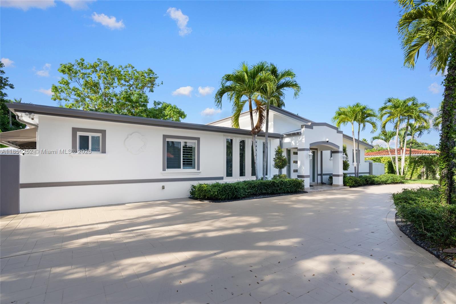 Beautifully renovated 4BED 4.5 BATH home in prime location near UM, Coral Gables & South Miami. Fully updated in 2012 with permits, featuring impact windows/doors, modern kitchen with stainless steel appliances, and open living spaces. Each bedroom has an en-suite or nearby bath. Enjoy a private backyard oasis with pool, large patio, and spacious yard—perfect for entertaining. Ideal for college students or a large family, just minutes to top schools, shopping, dining, and transit.