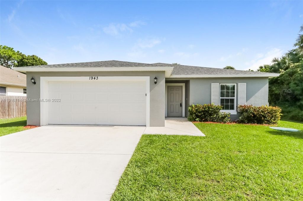 Photo of 1943 SW Sunglow St, Port Saint Lucie, FL 34953 (MLS # A11315714)