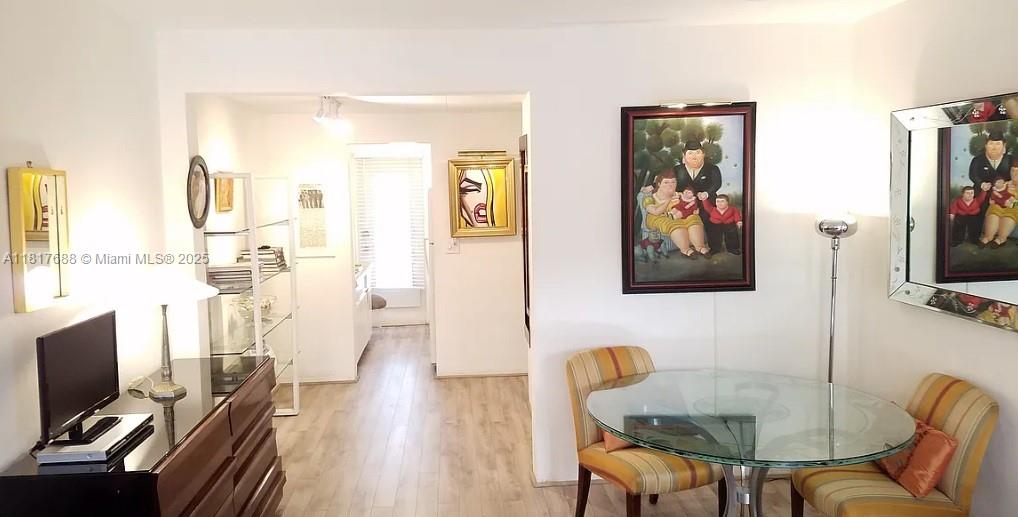 Discover the perfect blend of comfort and convenience in this stylish studio condo, ideally situated on the first floor of a boutique two-story building in the vibrant heart of Miami. Whether you're seeking a cozy urban retreat or a savvy investment opportunity, this residence offers unparalleled value. In addition the 40 year recertification, has been completed and passed, also becuase the building is less than 3 stories tell it does not require any additional reserves.