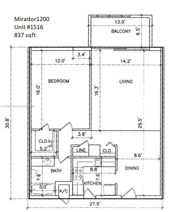MIRADOR 1200 CONDO - Residential Lease