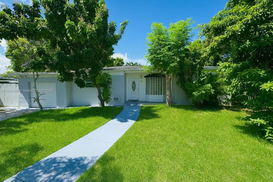Welcome to your new home! This beautifully renovated residence features three bedrooms, two bathrooms, and a screened pool perfect for enjoying sunny days. Equipped with impact-resistant windows and a smartly designed split floor plan, it offers both privacy and space. The semi-open kitchen flows effortlessly into the living areas, making it ideal for hosting gatherings. A convenient laundry room and car garage with an automated gate to add functionality to this charming home. Move-in ready, this property awaits your personal touch to enhance its appeal. Situated in a prime location, it promises a lifestyle of comfort and convenience. Come see it now! **SELLER’S CONCESSION could be offered to Buyers towards closing costs