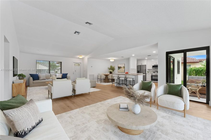 Beautifully updated home in Coral Springs! Features full impact windows, brand new luxury vinyl floors, and a remodeled kitchen with new appliances. Both bathrooms have been tastefully renovated with modern finishes. Clean, open layout with fresh interior touches throughout. Located in a quiet neighborhood close to top-rated schools, parks, shopping, and major highways. Move-in ready with peace of mind and style — a must-see!