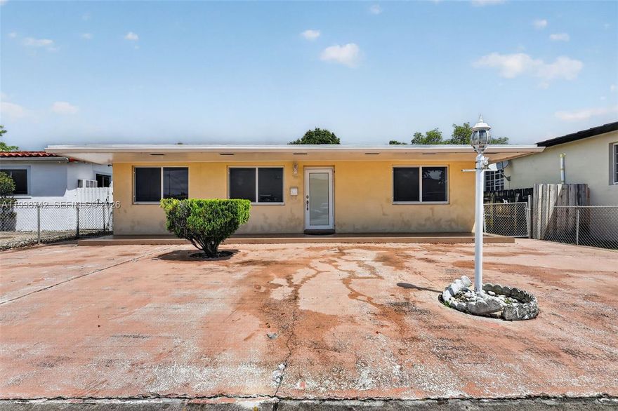 Great opportunity in Hialeah! This spacious 5-bedroom, 3-bath single-family home features a functional layout with an existing in-law suite—perfect for extended family or potential rental income. Property is being sold AS-IS and is a great blank canvas to make it your own. In-law suite, making it ideal for investors or buyers looking to customize to their taste. Solid structure with good bones and a generous lot size. Centrally located near major highways, shopping, and schools. No HOA.
Cash or conventional financing preferred. Easy to show—please use ShowingTime. Submit all offers with proof of funds or pre-approval.