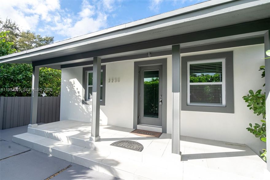 Beautifully renovated 3-bedroom, 3-bath single family home located just minutes from the heart of Coral Gables. This move-in ready residence features a modern open layout with updated flooring, sleek kitchen with contemporary finishes, and fully upgraded bathrooms. Each bedroom offers ample space and natural light, including a spacious primary suite with a private bath. 
Enjoy peace of mind with recent renovations throughout, blending style and functionality. The home also offers a generous yard perfect for entertaining or relaxing outdoors. Conveniently located near top dining, shopping, and major roadways, this is an excellent opportunity to live in one of Miami's most desirable areas.