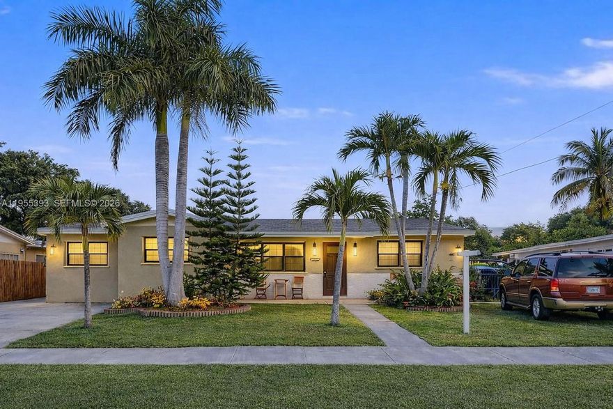 Excellent opportunity in the heart of Homestead! This well-maintained 4 Bedroom, 2 Bath single-family also includes a detached guest house. This home offers a rare income-producing setup with two separate efficiency apartments, perfect for investors or owner-occupants looking to offset their mortgage. The main residence features a functional layout with spacious living areas, ample natural light, and comfortable bedrooms. Both efficiencies offer private entrances, ideal for rental income, extended family, or home office use.
Situated on a generous lot with room for parking, this property provides flexibility and strong cash-flow potential. Conveniently located near major highways, shopping, schools, dining, and the Florida Keys. No HOA. Whether you’re seeking a primary residence with added income or a smart investment property, this home delivers versatility and value. Don’t miss this unique opportunity in a rapidly growing area—schedule your private showing today!