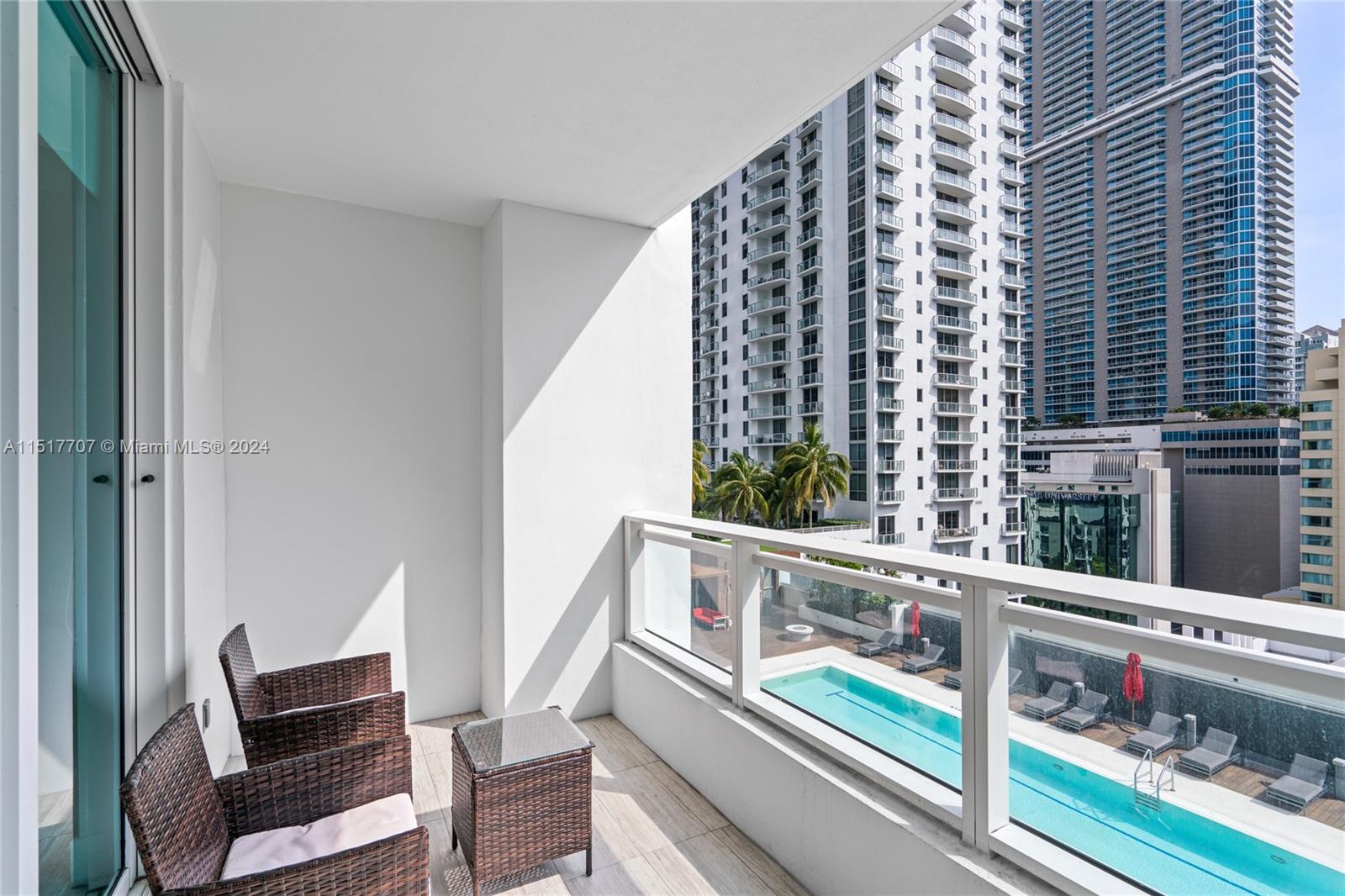 Property for Sale at 1080 Brickell Ave 1502, Miami, Broward County, Florida - Bedrooms: 1 
Bathrooms: 2  - $695,000