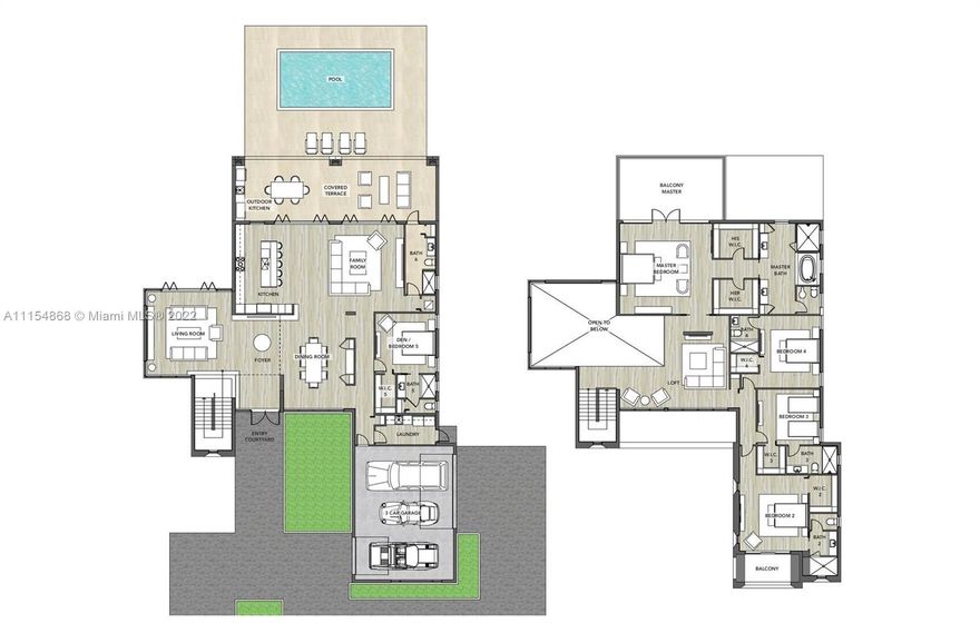 Welcome to Davie's most exclusive gated communities. The Sunset model offers a covered terrace, a pool, a 3 car garage, and plenty of stunning features throughout. This home features a media room, a covered terrace and a pool to enjoy with family and friends. There will also be a top level SubZero appliance package and a premium lighting package. This is the final Sunset model available. NOW is the perfect opportunity to get in on the ground stages of building your oasis. Zona West is just minutes away from everything Weston/Davie has to offer. You will be able to find supermarkets, eateries, shopping, equestrian trails, parks, and more all within minutes of the development. Not to mention, Miami and Downtown Fort Lauderdale/FLL international airport is just across the interstate.