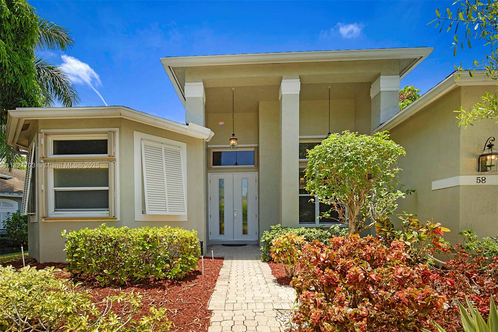 Rarely available 4 bed/3bath home on a LARGE LOT and LONG DRIVEWAY in gated Hills at Lake Eden, a small community of 56 homes, one of the few gated communities east of I-95. Just a 5-minute drive to fabulous and vibrant Atlantic Avenue and Delray's local pristine beaches. The double door entry takes you into a home that you can customize to make it your own. This spacious home has been maintained by original owners. This is the home that is the perfect place for entertaining. 4 Bedrooms and 3 full bathrooms with one of the bathrooms that can function as a Cabana bathroom in the future. 2024 New Roof, 2020 A/C, 2024 New Front Double Doors. Accordion Shutters throughout. Investors-this home can bring in nice revenue when it is enhanced due to low HOA, east location and CBS construction.