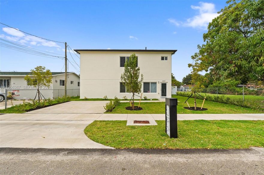 Stunning new construction in the heart of Miami! This modern two-story home offers approximately 2,000 sq ft of living space, 4 Beds and 3 Baths, with high-quality finishes throughout. Designed for style and comfort, the property features sleek tile flooring, stone countertops, and a contemporary kitchen equipped with stainless steel appliances. Thoughtfully laid out with open, light-filled spaces, this home is perfect for modern living. Also you will have a beautiful garden and great backyard to enjoy the year around the wheather of the sunshine state. Ideally located close to everything—minutes from Miami beaches, the airport, stadiums, and major shopping centers—this is urban living at its best. A rare opportunity to own a brand-new, move-in-ready home in one of Miami’s most convenient locations. Hurry come to take a look because will not last on the market.