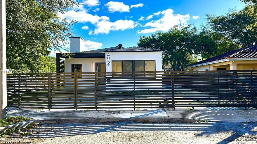 Located in the disreable Buena Vista neighborhood, this completely updated modern retreat is just minutes from the Design District, Wynwood, downtown Miami and Brickell. Featuring 4 bedrooms, 2 bathrooms , this beautiful property impresses with a high-end appliance package, additional interior square footage and expert craftsmanship. The home’s gated lot, with new stonework and parking features impeccable landscaping. New homeowners will relax and unwind in their large garden and outdoor space perfect for entertaining. This charming home is a perfect opportunity for both Airbnb investors and homeowners looking to settle down in a peaceful neighborhood. With ample space in the backyard, there’s even room to add a pool—creating the ideal setup for guests or your own enjoyment.