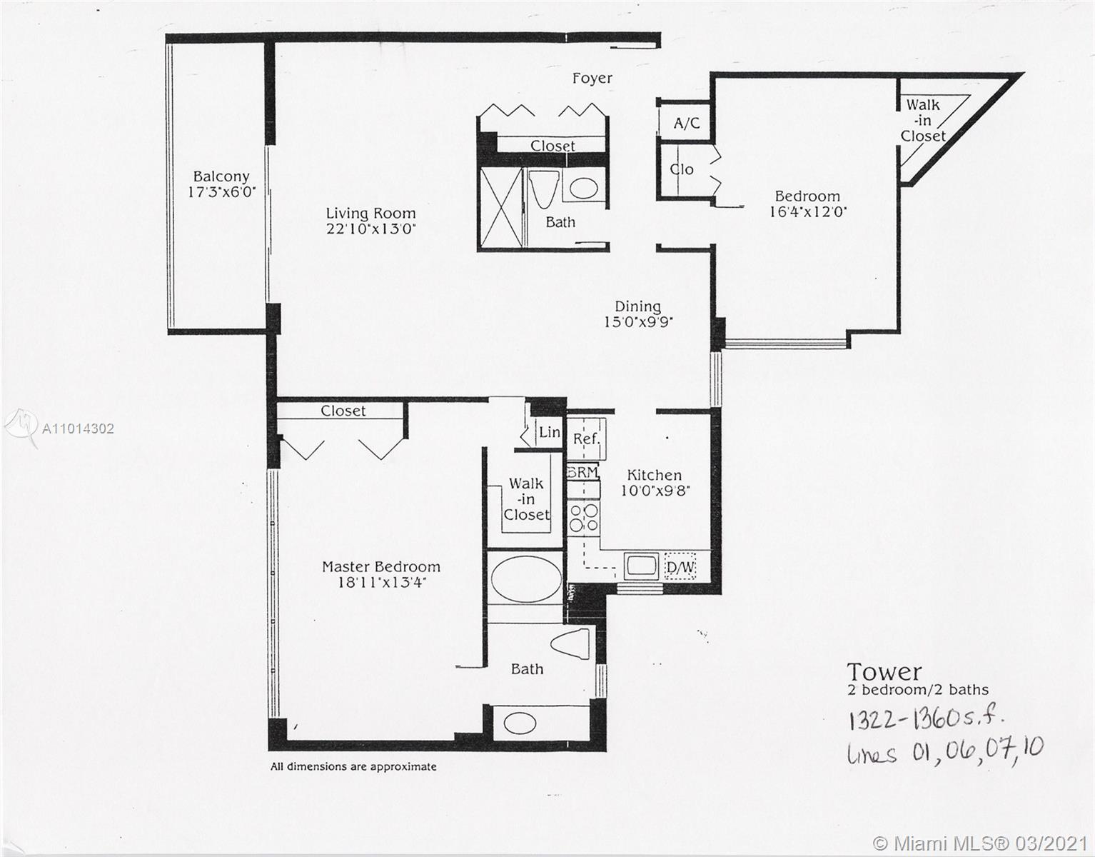 TOWER AT BISCAYNE COVE CO - Residential