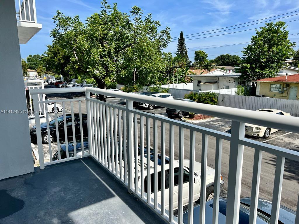 This newly renovated condo is located in an excellent and convenient area, offering a desirable living space. The den has been converted into a second bedroom, complete with a full bathroom, providing additional flexibility for residents. The master bedroom is spacious and bright, featuring vinyl floors and a beautifully remodeled bathroom.The kitchen has spacious cabinets. The unit also includes a very nice-sized balcony, equipped with brand new impact/noise reduction windows and sliding doors, enhancing both comfort and tranquility. Residents of the building can enjoy amenities such as a pool and a gym. Additionally, there is plenty of guest parking available for those with a second car or visitors. Close to US1, shopping plaza, supermarkets, Aventura, and Downtown Miami. Easy to show!