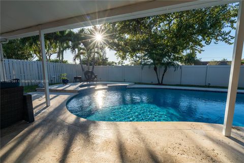 A home in Davie