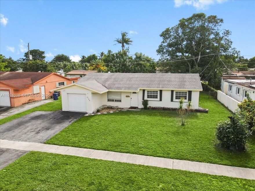 Welcome home to this well-maintained 3 bedroom, 2 bath single-family gem in the desirable City of Lauderhill! This inviting residence offers a warm and functional layout featuring a combined family and dining room that flows seamlessly into the kitchen—perfect for everyday living and effortless entertaining.

The home boasts spacious bedrooms, including a comfortable owner’s suite with its own private en-suite bath. Whether you’re hosting gatherings or enjoying quiet evenings in, the open concept and generous room sizes create a space that truly feels like home.

Located just minutes from Florida’s Turnpike, shopping, hospitals, local parks, and everyday conveniences, this property combines comfort with an ideal South Florida lifestyle.

Well-kept, move-in ready, and perfectly situated—this is the opportunity you’ve been waiting for. Make this beautiful Lauderhill home yours today!