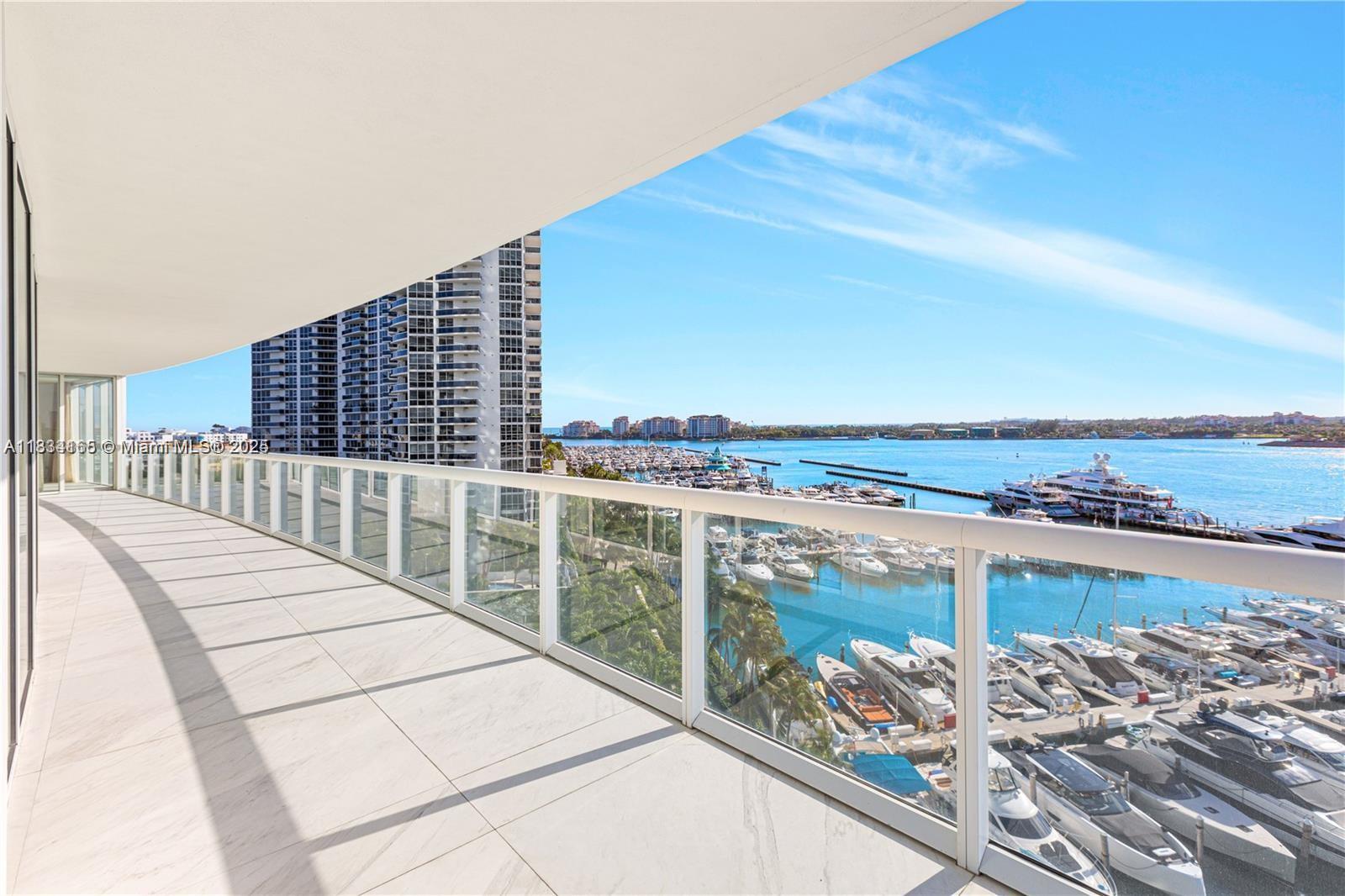 Discover luxury at ICON South Beach, South of Fifth, in this exquisitely designed corner unit. Spanning 4,078 SF with an additional 1,428 SF of wraparound terraces, enjoy panoramic views of Biscayne Bay and Miami Downtown. This open floor plan features 4 bedrooms, 4.5 baths, and elegant finishes including 47x47 porcelain flooring. The primary suite offers a walk-in closet and marble bath. A private elevator foyer leads to living spaces and an eat-in kitchen with quartz countertops and bay views. ICON amenities include valet, 24-hour concierge, an Italian restaurant, two pools, a pool deck, spa, and fitness center. This unit is a rare opportunity in a prestigious Miami Beach
address, blending elegance with breathtaking vistas and sunsets .