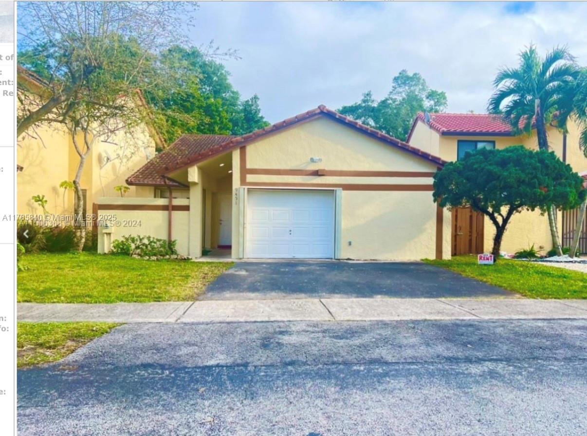 Rental Property at 9451 Sw 151st Ave, Miami, Broward County, Florida - Bedrooms: 4 
Bathrooms: 2  - $3,550 MO.