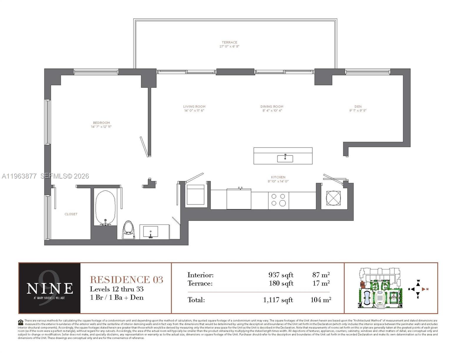 NINE AT MARY BRICKELL VIL - Residential