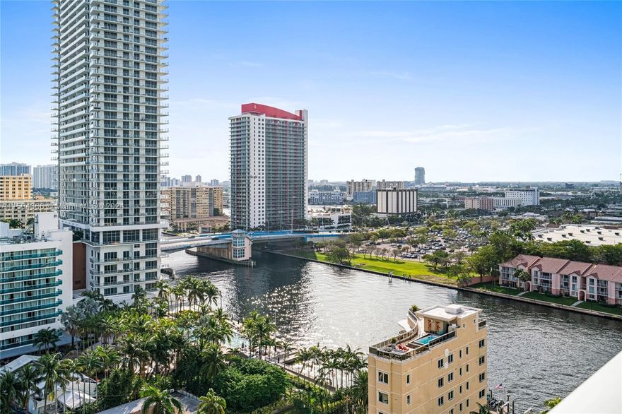 Enjoy a completely renovated 2-bed, 2-bath unit at The Hallmark for resort-style living. Wake up to stunning intracoastal views, enjoy a spacious 1270 sqft layout, and revel in amenities like a heated pool, gym, and more. Located just across the street from the beach, this residence offers a perpetual vacation ambiance with included cable, internet, and water.