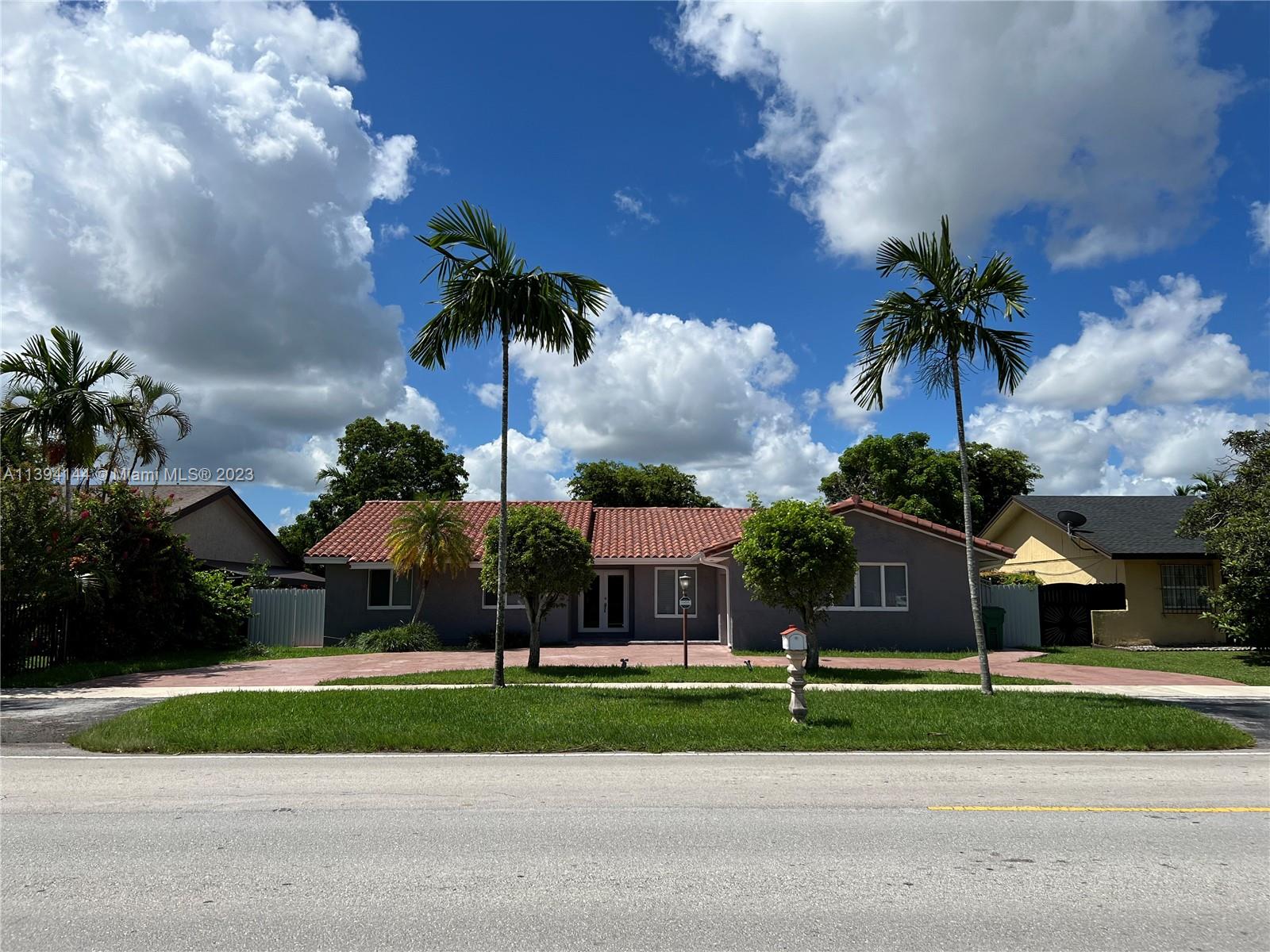 SHOWINGS TO BEGIN ON JUNE 10th. TEXT LISTING AGENT
Introducing your dream home. This spacious single family home offers 5 bedrooms, 3 baths, and 2,223 square feet of living space. Located in a desirable neighborhood, this home is nestled in a serene setting that offers both convenience and tranquility, less than 5 minutes away from Florida International University. Kitchen and bathrooms recently remodeled with high-end finishes, new washer and dryer, new ceiling lamps throughout the home, new ceiling fans in bedrooms, freshly painted, impact windows, a/c maintenance included, no association. Enjoy a covered patio for outdoor relaxation after work. Pet friendly; however, vaccination records are required and further information may be requested. Utilities are not included.