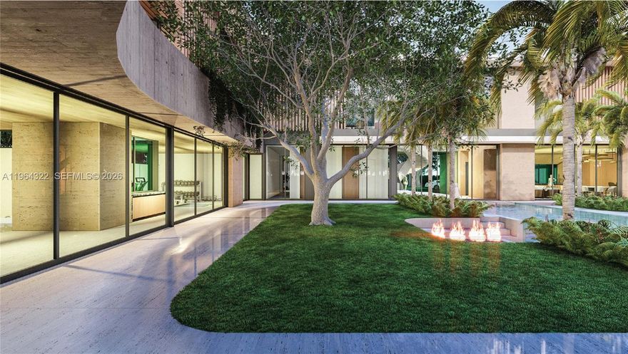 Incredible opportunity to build your dream estate in the highly sought-after Ponce/Davis neighborhood. Set on a spectacular 1.25-acre (54,450 SF) tree-lined lot, this rare offering combines land value with fully approved plans for a 13,032 SF luxury residence designed by Thamann Architecture and Design. Envision a 9-bedroom, 11-bath masterpiece featuring expansive indoor-outdoor living, a resort-style pool and spa, gym, theater, tennis court, three-car garage, and a separate guest house—thoughtfully designed for elevated living and grand-scale entertaining. Framed by mature oak trees and lush landscaping, the property offers privacy and timeless elegance in one of South Florida’s most prestigious enclaves. Centrally located near top-rated schools, premier dining, shopping, parks, and entertainment, this construction-ready lot is a truly exceptional opportunity in one of Miami’s most desirable neighborhoods. Listed as Single Family and Residential Land.