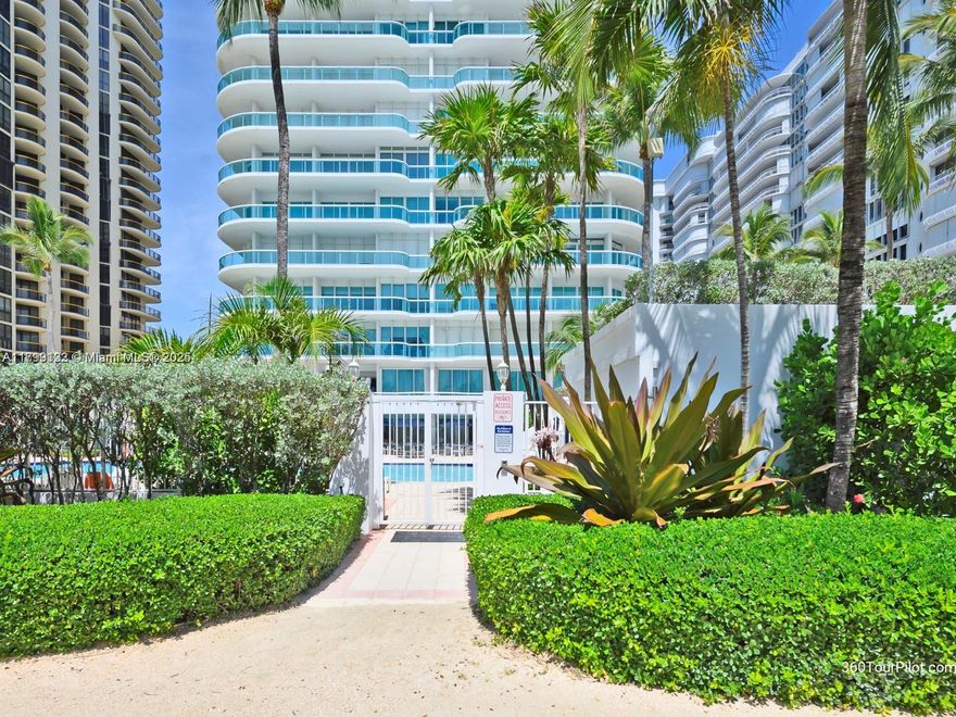 Spectacular city and Intracoastal view, with a wrap-around balcony that allows view of the Miami downtown, the bay, the ocean and the incredible sunset of the NW corner apartment. Located in the exclusive Bal Harbour, you enter from a prorated elevator and foyer to a 3 bedroom and 4.5 bath. The palace offer full service at the beach, heated pool, his and hers spa, hot tub, sauna, fitness center, tennis court. restaurant that gives service to the owners only, concierge service, valet parking and more. Walking distance from Bal Harbour Shops, restaurants, Harding district and House of Worship.