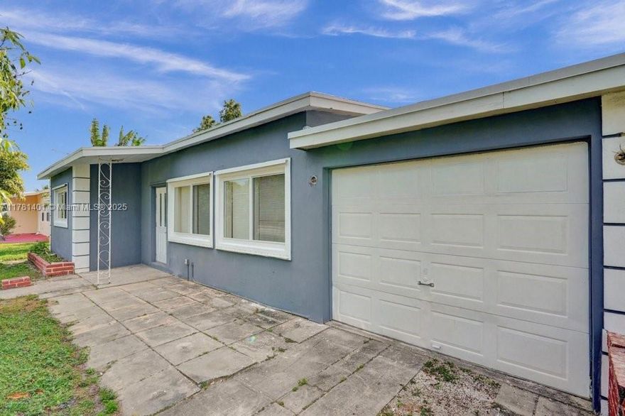 This stunning 2/1 home offers plenty of spacel. Recently updated, impact windows throughout with a spacious yard, it’s perfect for both relaxation and entertaining. The garage is currently being converted into a fully private 1/1 its own kitchen and entrance, ideal for guest, office or additional rental income. You can rent the entire property for just $3,500 a month, located just minutes from I-95 and the beach. Don’t miss out on this incredible opportunity to live in a prime location with added flexibility. Act fast before it’s gone!