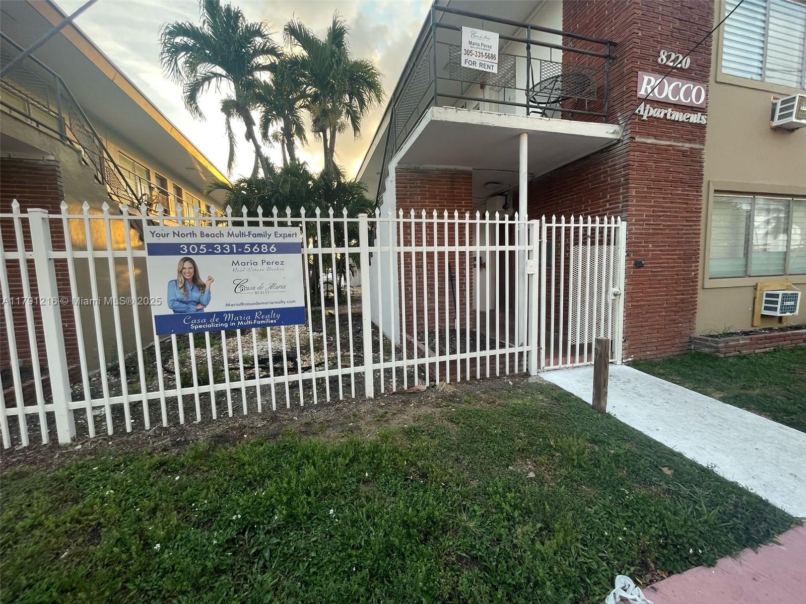 Rental Property at 8210 Byron Ave 15, Miami Beach, Miami-Dade County, Florida - Bedrooms: 9 
Bathrooms: 1  - $1,500 MO.
