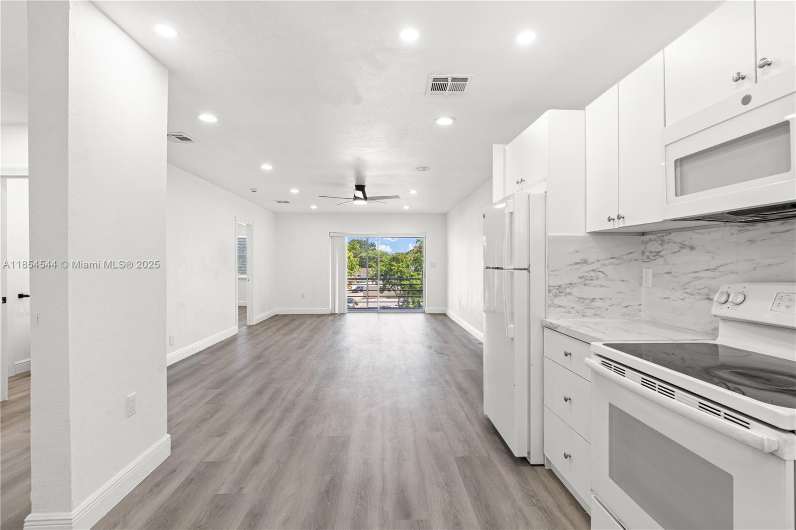 Only 2 months to move in!! Newly Renovated 2 bed, 1.5 bath apartment in desirable Coral Ridge Isles, a waterfront community surrounded by million-dollar homes.. The building features a waterfront pool with grill. Just one mile from Pine Crest School and minutes from top-rated shops, dining, and major highways. Only three miles to the beach!
