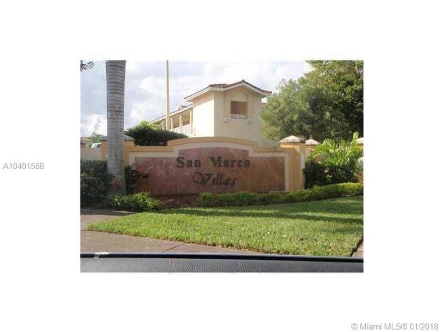 Excellent Condition!!!! 3 Bed / 2 Bath Condo in San Marcos. Size: 992 sf. The unit will be available 03/01/2018. One of a kind cozy condo, ceramic in all living areas. Good A/C and appliances. Laundry inside the property. Centrally located close to I-75 and 826. Great Schools, great neighborhood and a great landlord to rent from! Looking for a long term tenant.