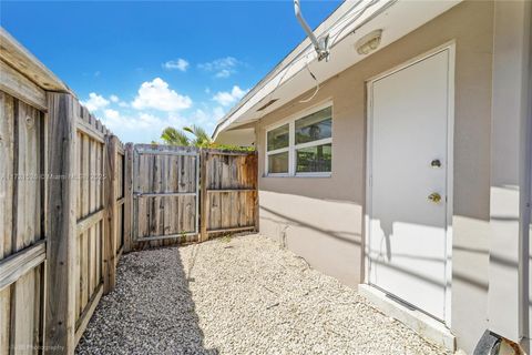 A home in Fort Lauderdale