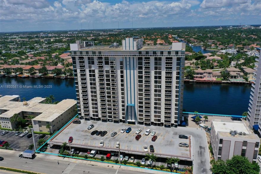 This Two Bedroom, Two Full Bath Condo overlooking the Intracoastal showcases breathtaking views of magnificent sunrises, sunsets and tranquility. One family has loved this from the beginning. This unit does need TLC and is reflected in the list price. Plenty of equity within this unit for financing to update the unit. The photos do not do this unit justice. You will be pleasantly surprised once you enter. White tile, Neutral light colors throughout, Oversized Walk-in Primary bedroom closet and so much more. Security Guard, Gym, Pool, One Assigned Parking Space, Publix Supermarket, Margaritaville Resort, HardRock Casino, Fine Dining and so much more are nearby. This is an "as-is" purchase, the seller will not make any repairs. Buyer responsible for any and all inspections, repairs, etc.