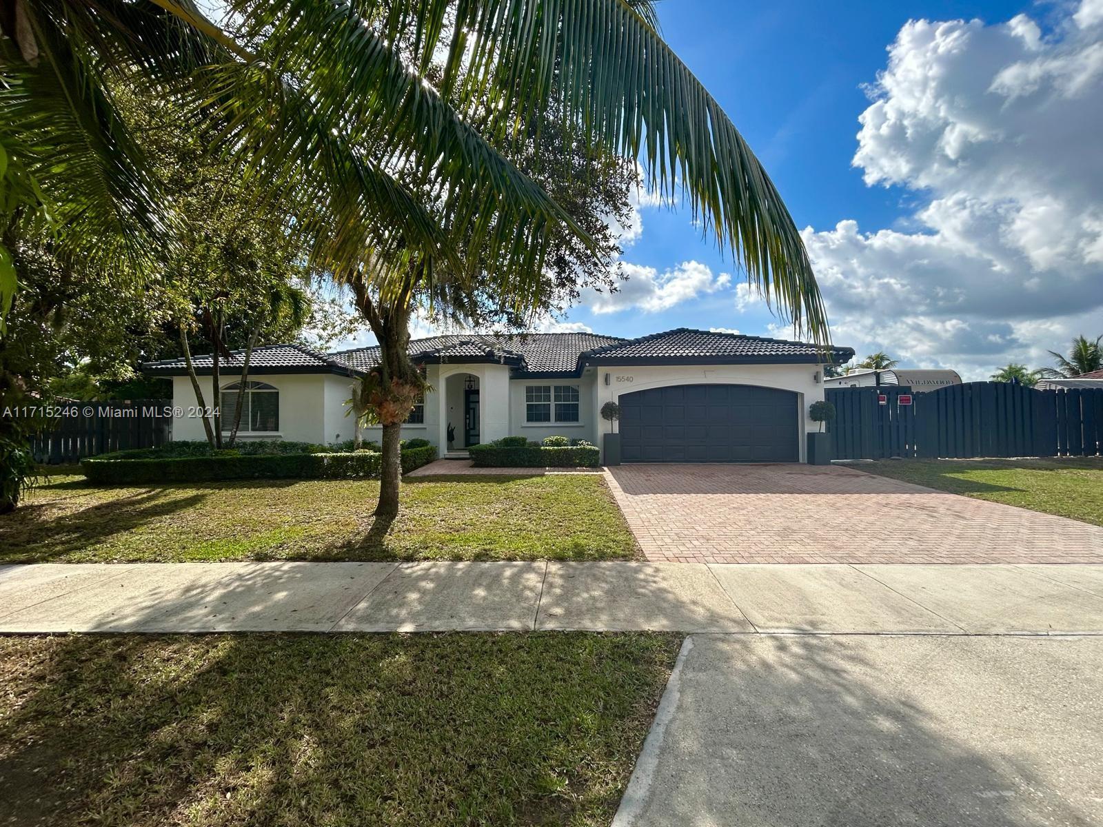Property for Sale at 15540 Sw 168th St, Miami, Broward County, Florida - Bedrooms: 4 
Bathrooms: 3  - $1,149,900