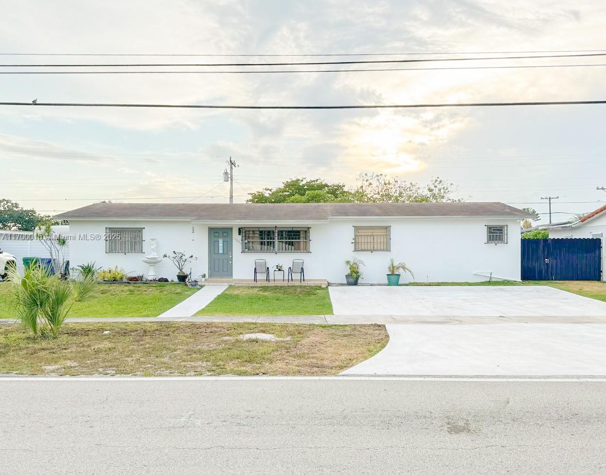 I am proud to present this Palm Springs North gem. This home is perfect for investors or large families, featuring 4 bedrooms and 2 bathrooms. With IN-Law ADU The remodeled kitchen has quartz countertops, a Florida room, and a back patio that leads to the laundry room. The roof was replaced in 2018, the home sits on an 8,000 sq. ft. lot with side access and room for boats and RVs. It has mango and avocado trees that bear fruit every year. The home also has a natural gas stove, water heater, and a clothes dryer, so you'll save on electric costs. This is the perfect home to raise a family, with A+ schools in the area and a wonderful community with many amenities nearby at PSN Park. Unincorporated Miami Dade, NO HOA NO Restrictions