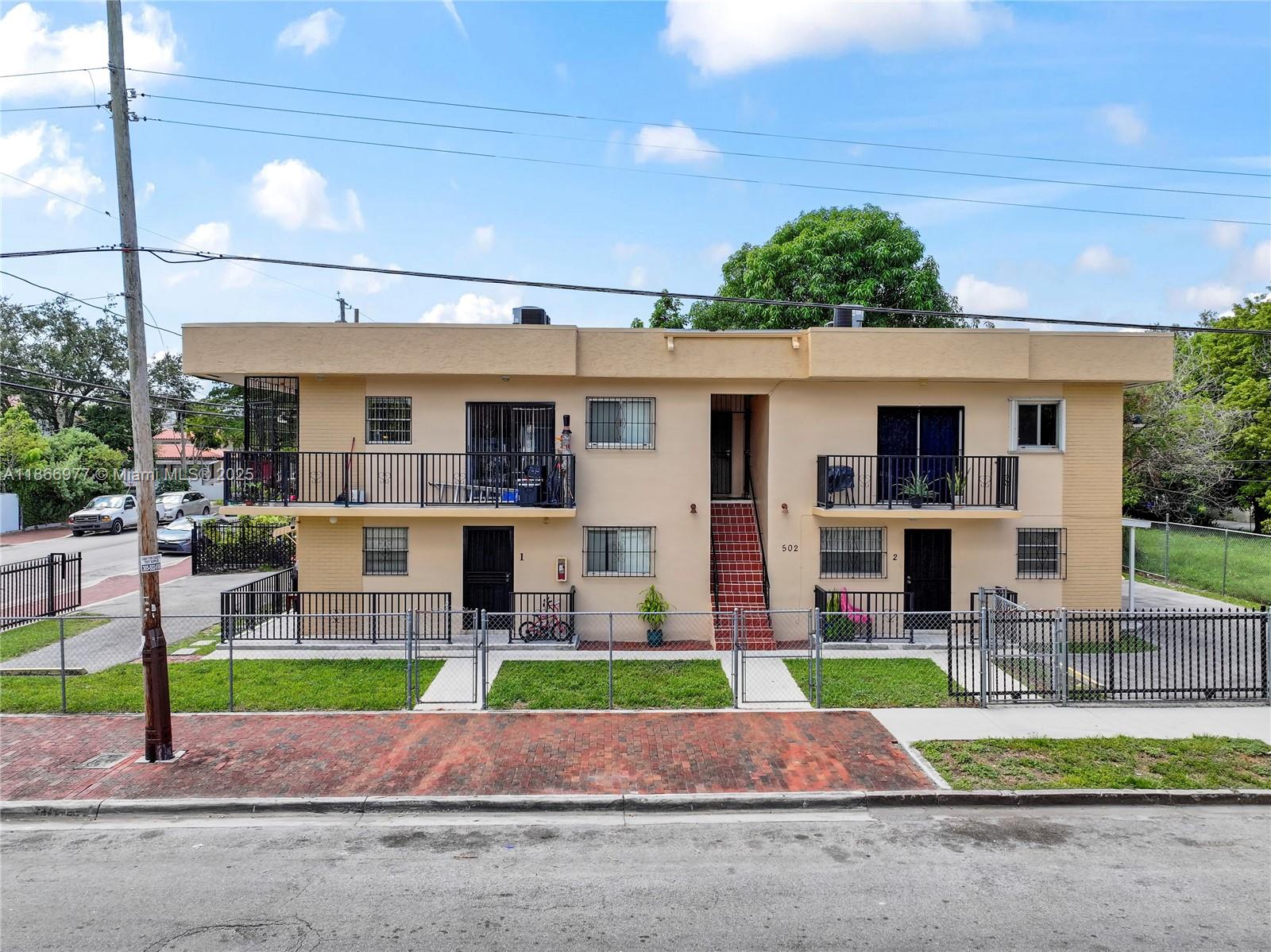 Prime 4-Unit Investment Opportunity in Little Havana
Unlock the potential of this well-located fourplex in the heart of Little Havana, just minutes from Downtown Miami, Brickell, and the Miami River District. Each of the four units is currently rented at $1,500/month, significantly below market value. With strong rental demand in this thriving neighborhood, units can easily be brought up to market rents of approximately $2,500/month, offering immediate upside and strong cash-flow potential.