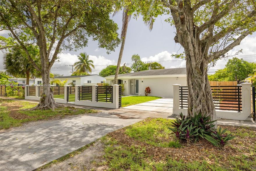 Turn-Key, Fully Renovated Home with Pool & Outdoor Entertaining Spaces! Welcome to your move-in-ready dream home! This beautifully remodeled property features a newer roof, impact-resistant windows and doors, new A/C system, tankless water heater, updated pool equipment, and a modern kitchen with stainless steel appliances—everything you need for worry-free living. Enjoy South Florida’s outdoor lifestyle with a spacious backyard, sparkling pool, and a side patio with an automatic shade—perfect for BBQs, relaxing, or entertaining guests. The large lot offers ample space to enjoy and grow. Additional features include a washer and dryer with a storage unit, a utility shed, and ample storage throughout. Located in a quiet neighborhood with easy access to I-95, Biscayne Blvd, and downtown Miami