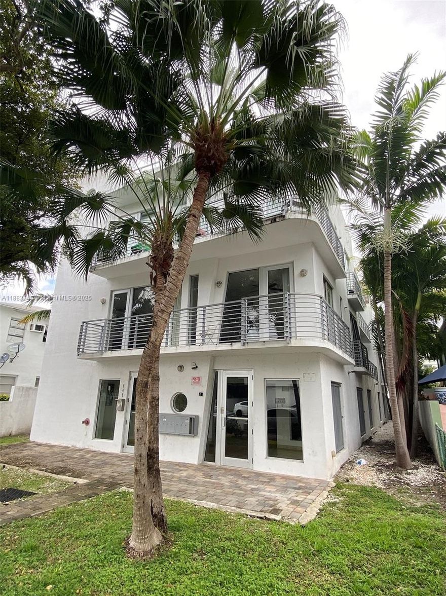 Dream apartment in South Beach: Spacious 749 square feet 1 bedroom, 1 full bath + convenient half bath for guests, with two small balconies and impact doors and windows. Modern kitchen with stainless steel appliances & granite counters. Central A/C, Washer and Dryer inside the unit and one assigned parking space. All in a newer 2007 boutique 8-unit building. One block from Whole Foods and Walgreens and within walking distance to shops, restaurants, Flamingo Park, Lincoln Rd and beach. No Pets allowed. First month's, last month's rent, and security deposit required. Available October 1st. ATTENTION: The building is currently undergoing renovations.