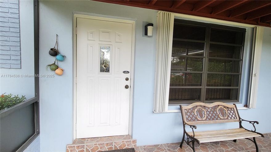 This exceptional home features three spacious bedrooms, one bathroom, and a carport. Enjoy two screened-in patios (front & back), perfect for savoring morning coffee or unwinding in the evening. An air-conditioned room (11x16) offers versatility as a fourth bedroom, office, or game room. With a gas stove and water heater, it’s both efficient and functional. Attachments include the seller's disclosure and a 2022 4-point inspection. AC 2020, updated electricity and plumbing have no issues. Please share with your buyers along with the seller's disclosure and the Buildfax. Located near Hollywood Beach, shopping, schools, and parks, it’s just minutes from the Hard Rock Casino Resort and Hard Rock Stadium.