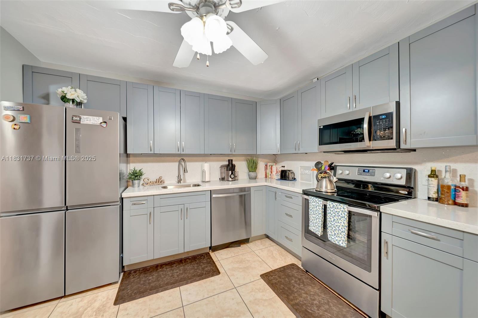Beautiful home offers 3 bedroom, 2 bath. 1,820 sq ft of living space. The spacious layout features an upgraded kitchen, large living area, formal dining/family room, den or office, and a master bathroom with double sinks. Elegant laminate flooring flows throughout, and the eastern exposure fills the home with natural light.
Large front and backyard, plus a covered patio with a snack bar, perfect for entertaining. Parking: 1-car garage and a paved driveway accommodating up to 5 large vehicles.
Located in a quiet residential neighborhood just steps from T.Y. Park with its beautiful green spaces and water park. Prime location is under 10 minutes to Hard Rock Casino, FLL Airport, Memorial Hospital, major highways, shopping, dining, and more.