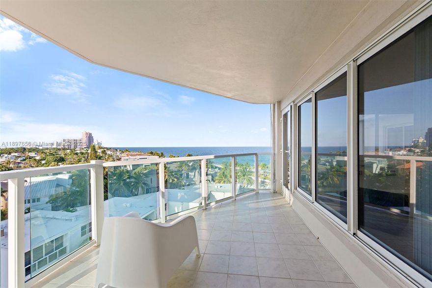 Experience refined beachfront living in this sophisticated Park Tower residence offering spectacular ocean and Intracoastal views, with ocean views facing east and park views facing west. Enjoy sweeping vistas of Birch State Park, captivating sunrises over the Atlantic, and glowing sunsets over the park. Perfectly situated steps from the sand and Fort Lauderdale’s premier dining, resorts, and entertainment, this elegant condo blends luxury and tranquility. Expansive living and dining areas showcase stunning vistas, while the owner’s suite features a spa-inspired bathroom and generous walk-in closets. The private en-suite guest bedroom is perfect for hosting family and friends. Resort-style amenities include a heated pool, modern fitness center, community lounge, and 24-hour guarded lobby.