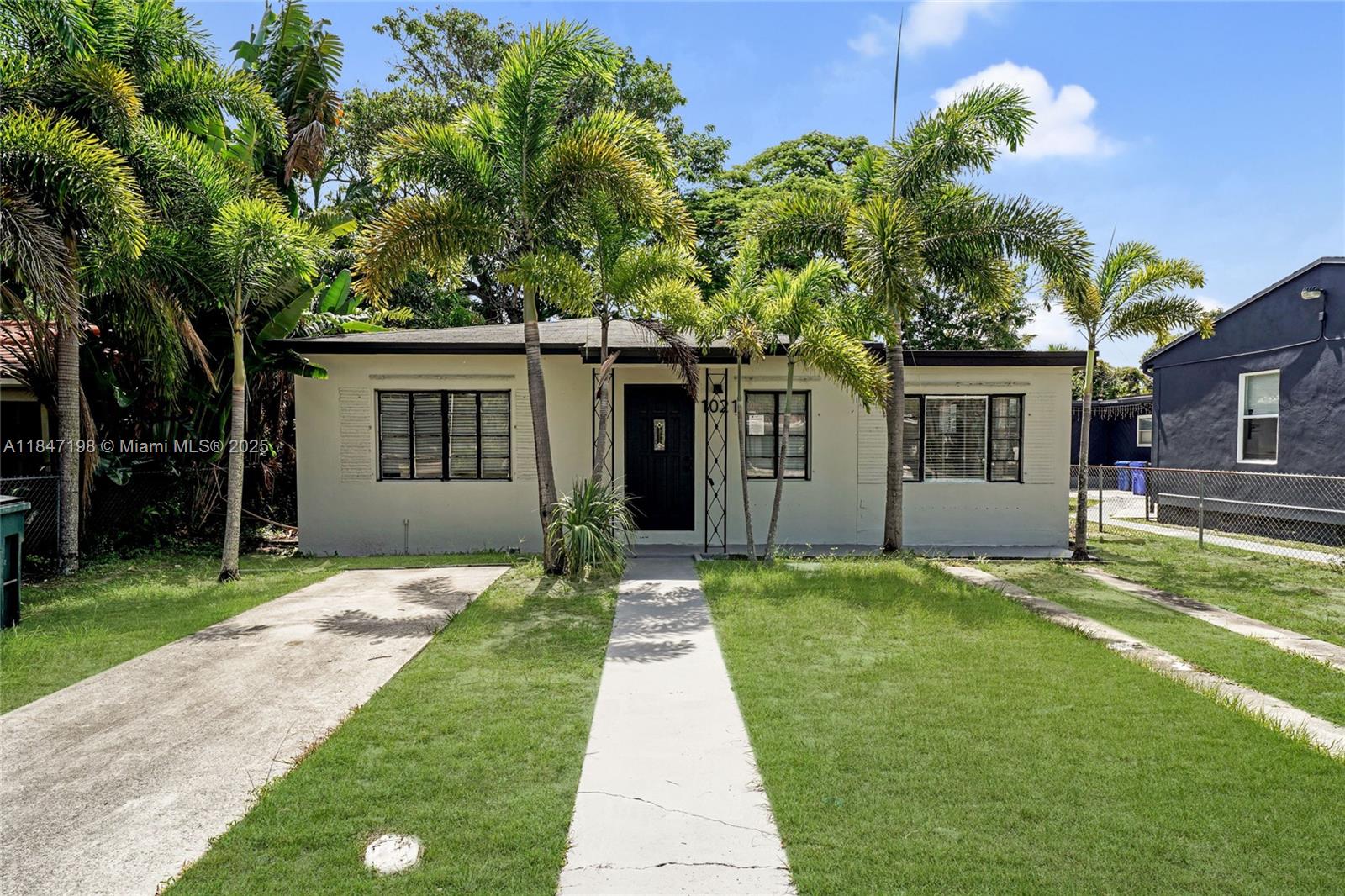 Discover this charming 3-bedroom, 2-bathroom home located in the heart of Fort Lauderdale. This well-maintained residence offers a spacious open layout with abundant natural light, tile flooring throughout, and an updated kitchen with modern cabinetry and stainless steel appliances. The primary suite includes a private bathroom and ample closet space. Enjoy a large fenced backyard perfect for entertaining or relaxing outdoors. Conveniently situated near downtown Fort Lauderdale, major highways, schools, and parks—this home offers both comfort and accessibility. Rapid approval available—schedule your showing today!