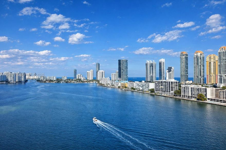 Welcome to your waterfront opportunity in the heart of Sunny Isles Beach.
Located on the 19th floor, this spacious 2 bedroom residence offers stunning bay and ocean views from every room.
Features include an upgraded AC system, walk in closets, abundant storage, and one covered parking space.
The building is well maintained and has completed its 40 year recertification. Recent improvements include a new roof, modernized elevators, and a renovated pool and pool deck. Amenities include a fitness center, tennis courts, billiards room, and 24 hour secured lobby.
Prime location within walking distance to the beach, A rated schools, supermarkets, waterfront dog parks and playgrounds, marina access and multiple houses of worship.
Association does not permit rentals, making this an ideal primary residence. Monthly HOA includes cable and TV service, insurance, water.
An excellent opportunity for end users to renovate and add value in one of Sunny Isles’ most desirable waterfront communities.  1 Parking Space (additional parking available at $30/month.