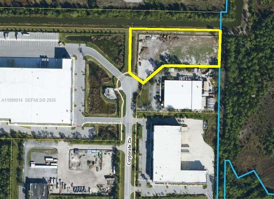 2.33 acres of vacant industrial land FOR SALE in Palm Beach Commerce Park.  Rare opportunity to secure a smaller parcel in this park.  Lot is a corner lot located on cul-de-sac fully fenced with milled driveway and parking to accommodate trucks, trailers or anything you need parked and/or stored.  Current companies that call this park home are Amazon, Walgreens Distribution, N McClane, luxury vehicle/recreational garages and so much more now and in progress.  Strategically located minutes to I-95 and Florida's Turnpike with quick and easy access to SR 710 (Bee Line Highway).  Some approvals in place but property is vacant and ready for your business.  All lot sizes, frontage, depth etc. are approximated and to be determined by buyer.