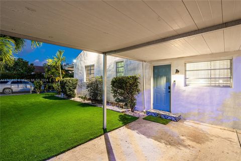 A home in Miami