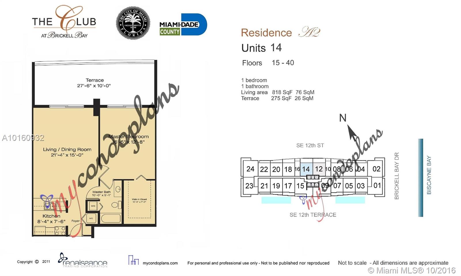 Club At Brickell Bay - Residential Lease