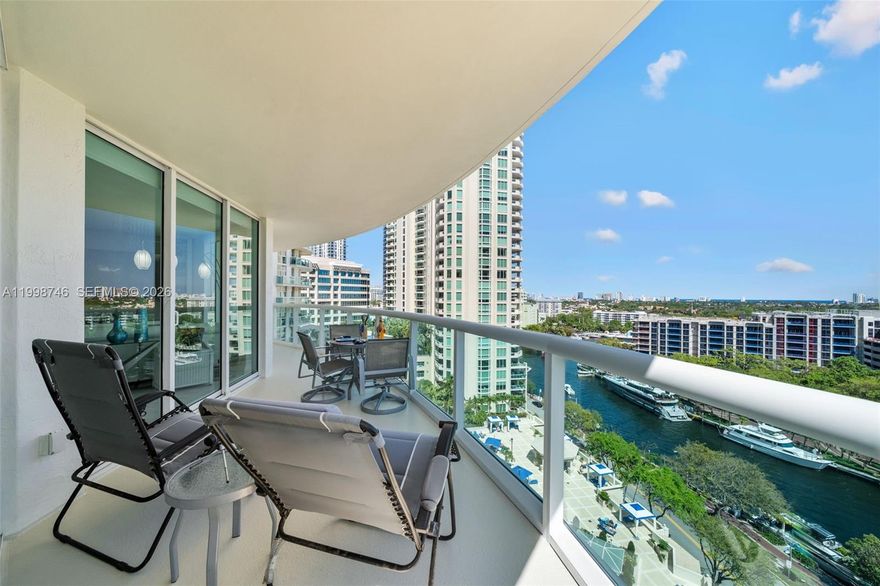 A Rare Opportunity - VIEWS/VIEWS/VIEWS The 'Godilocks' of the highly sought after Watergarden Condominium in Downtown Fort Lauderdale. Moments from bustling Las Olas and Historic Riverfront Brick Walkway. On the 14th Floor-this 1204 sq. ft. modern thoughtfully remodeled 2 bedroom/2 bath overlooks the New River with continuous boat traffic and pedestrian strolling. A paradise! Eastern sunrise / Ocean views - minutes from the beach. Nestled between The Grand and Riverhouse one of the only 3 Luxury condos directly on the river. Beautiful extended balcony. Priced to Sell - Avoid the hassles of Time/Costs/Uncertainties and Frustrations of Condominium renovation. Don't miss this one - A must to preview on your list. Seller firm on pricing. Move In ready.