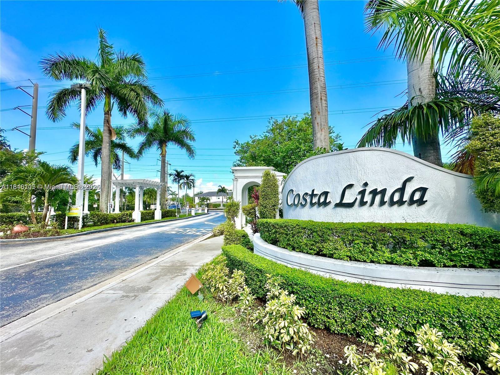 Renovated Townhouse for Rent in Costa Linda, Doral, FL. Beautiful 3 Bed, 2.5 Bath townhouse in the gated Costa Linda community. Features a large fenced patio, tile flooring on the 1st floor, and laminate wood on stairs and 2nd floor. Spacious master bedroom with walk-in closet and additional closet. Recently renovated kitchen and bathrooms. Community amenities include a pool and playground. Conveniently located less than a mile from restaurants, Publix, Sedano's, ER, CVS and much more. Perfect for comfortable living in a prime location.The association does not allow pets only if they have emotional support documentation. The property can be shown during the week after 5:30 pm.The property will be available by August 30th