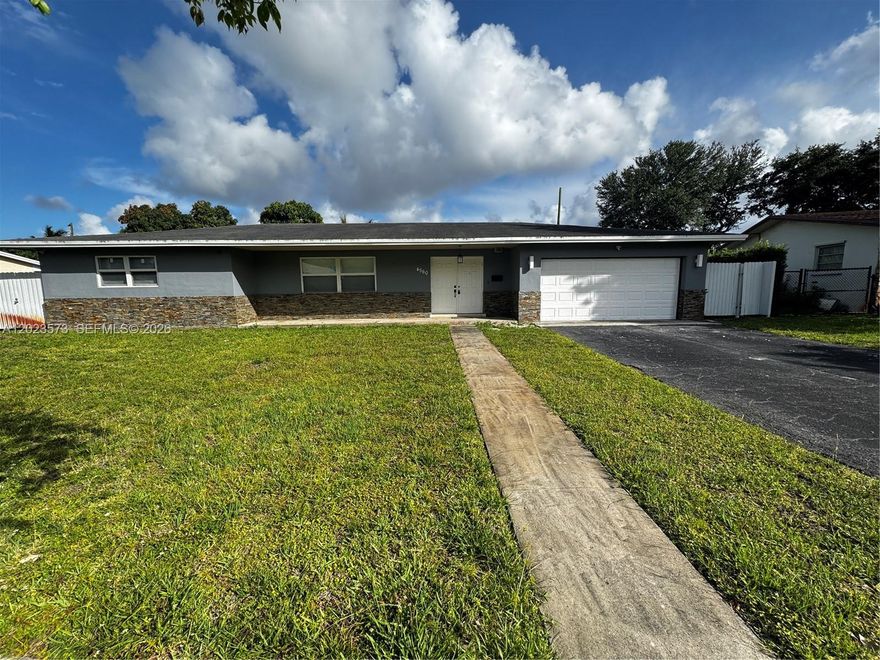Fully renovated pool home in the heart of Plantation’s desirable East Plantation Estates! This 3-bedroom, 2-bath residence offers a spacious layout with updated finishes, a 2-car garage, screened patio, and a private heated pool perfect for entertaining. Major upgrades include a 2022 roof, newer A/C system, newer appliances, and a newer pool pump, providing peace of mind for the next owner. Situated on a large fenced lot with mature fruit trees and conveniently located near parks, shopping, dining, schools, and major highways. Move-in ready with timeless charm and modern updates throughout. Property sold AS-IS. Short sale subject to lender approval.

Please reach out to agent for showing instructions