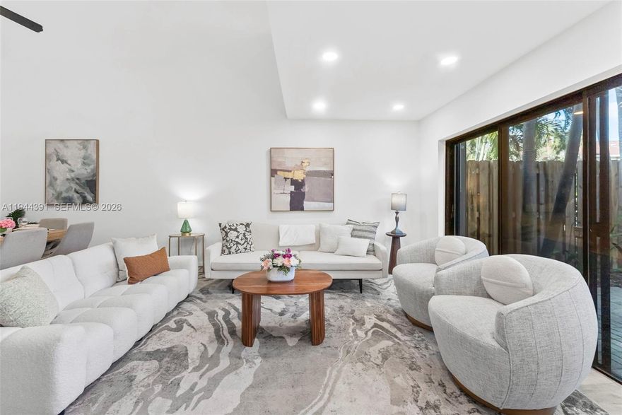 Rare unit in City View Townhomes! This refreshed 3-bedroom, 2-bath residence features a versatile loft, an uncommon layout in the community that offers valuable additional living space. The light, open floor plan showcases soaring ceilings, fresh interior paint, and durable luxury vinyl flooring throughout. The redesigned primary bathroom features an improved layout and updated finishes. Enjoy a private, low-maintenance patio ideal for relaxing or entertaining. Pet-friendly, gated community with a well-managed $550/month HOA including heated pool, tennis court, exterior and flood insurance, roof coverage, landscaping, reserves, and professional management. Ideally located short distance to Downtown Fort Lauderdale, Flagler Village, Las Olas, and within short distance to the Brightline Station.