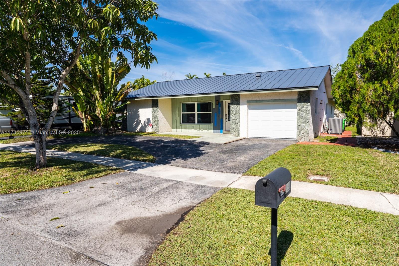 This beautifully remodeled home offers a perfect blend of modern comfort and luxury. Featuring 3 bedrooms and 2 bathrooms, this home is move-in ready! The open floor plan with high ceilings creates a bright and airy atmosphere throughout, making it perfect for hosting gatherings or enjoying quiet moments at home.Step outside to your own private oasis, beautiful pool and relaxing jacuzzi! The generous backyard offers plenty of space for outdoor activities. The home has been completely remodeled, with no detail spared. Enjoy a brand new roof and impact windows and doors! Located in the desirable community of Sunrise, this home is close to shopping, dining, and top-rated schools, offering both convenience and tranquility.Don't miss the opportunity to make this dream home yours!